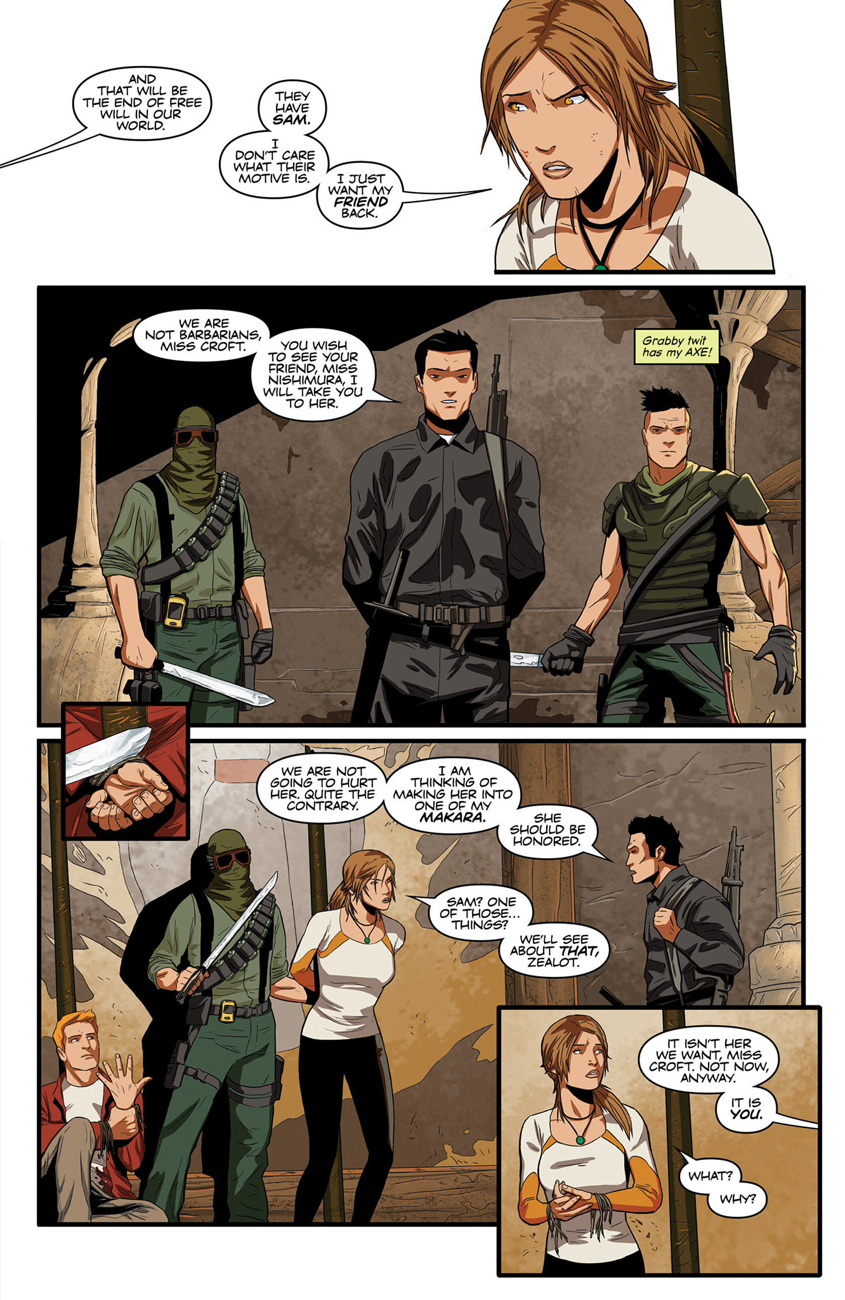 Read online Tomb Raider (2014) comic -  Issue #6 - 8