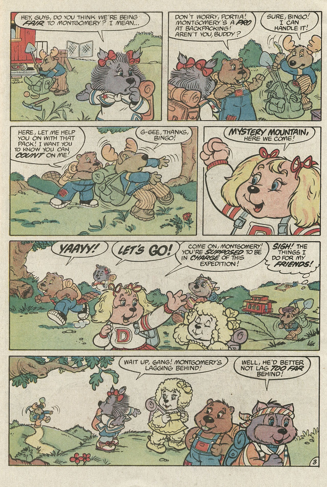 Read online The Get Along Gang comic -  Issue #3 - 5