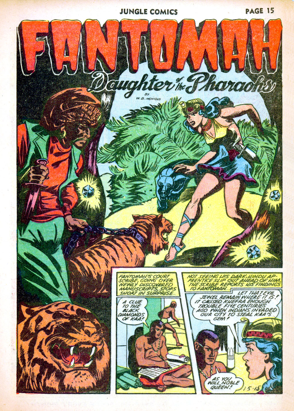 Read online Jungle Comics comic -  Issue #37 - 17