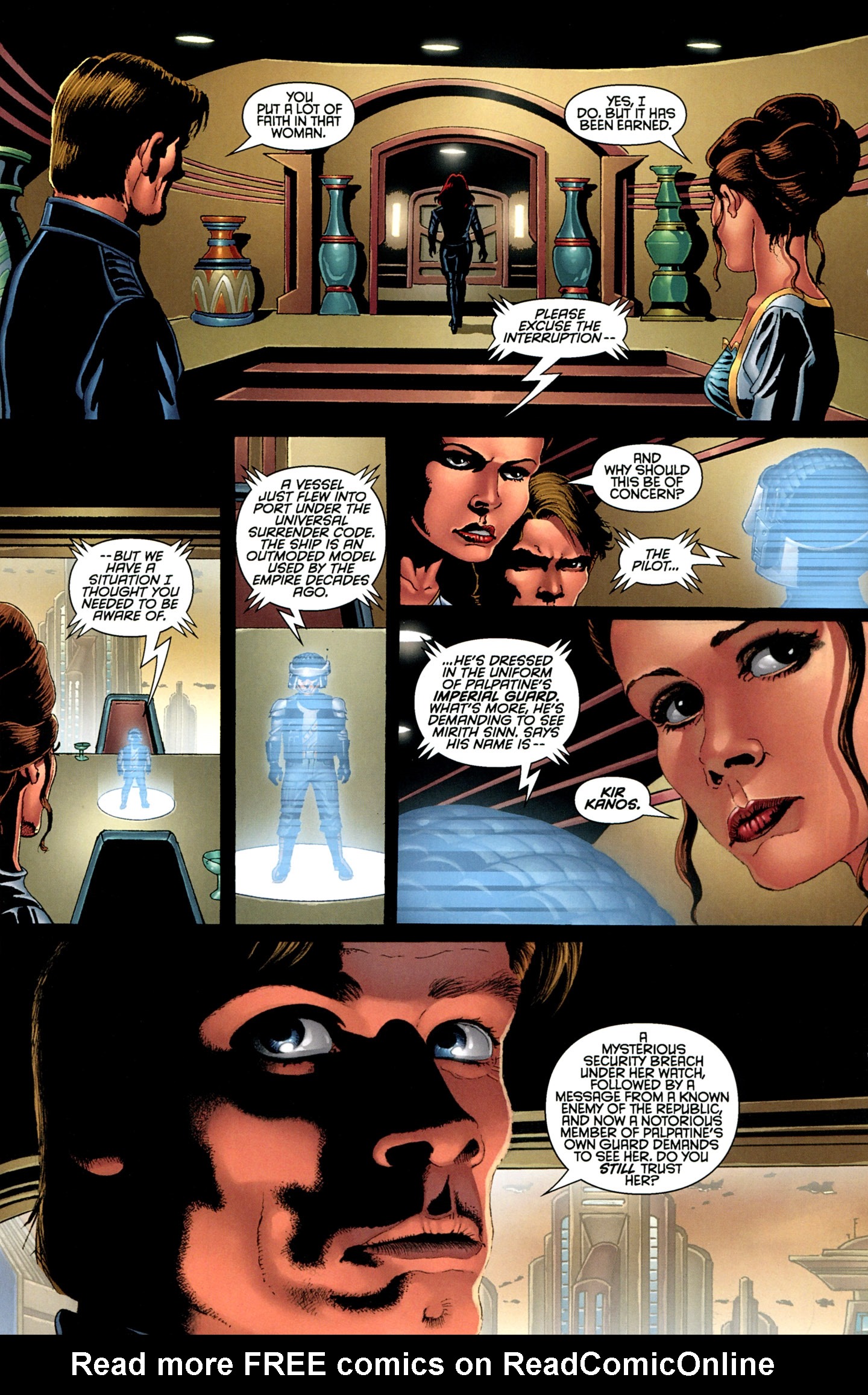 Read online Star Wars: Crimson Empire III - Empire Lost comic -  Issue #4 - 10