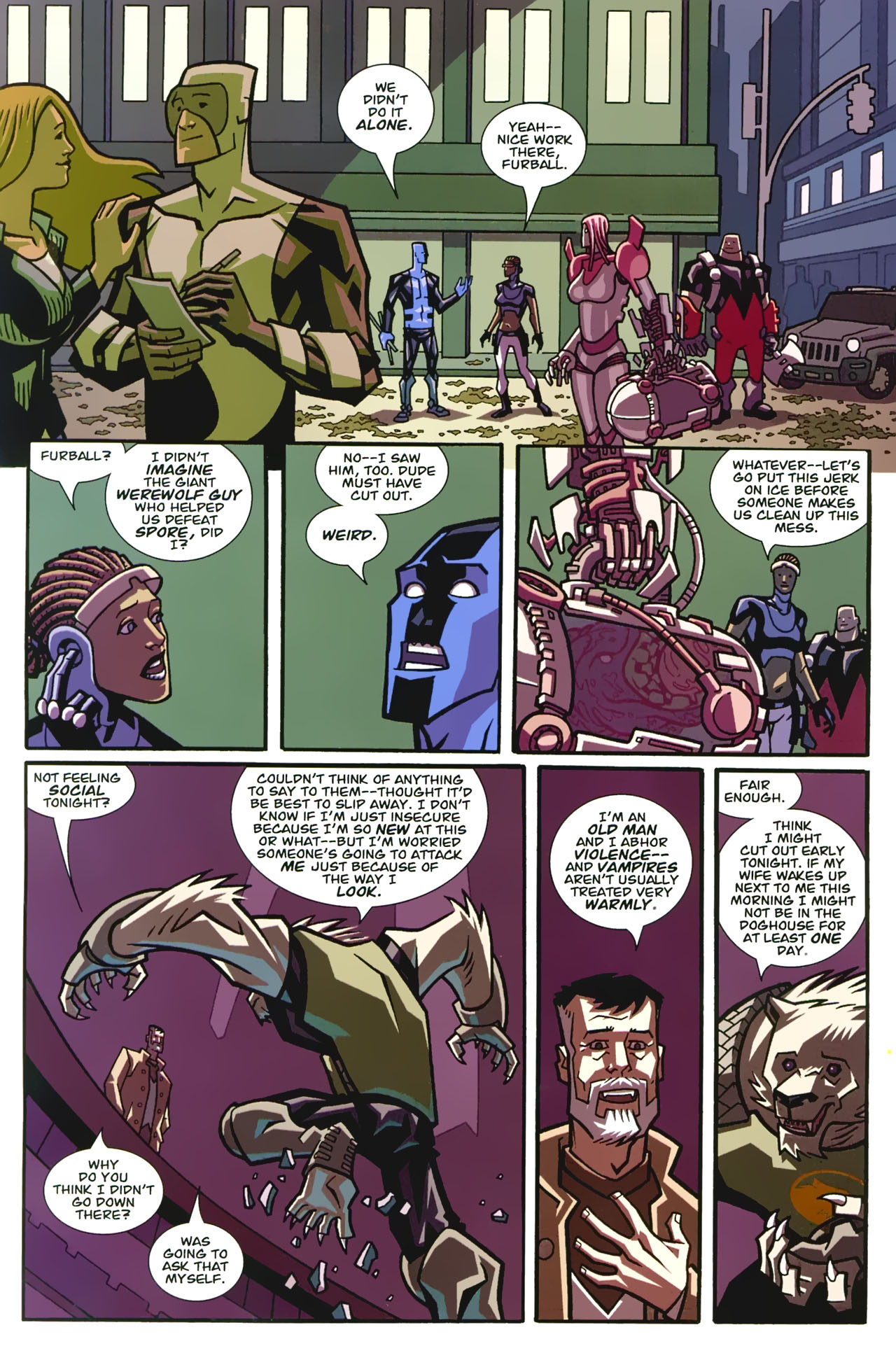 Read online The Astounding Wolf-Man comic -  Issue #2 - 17