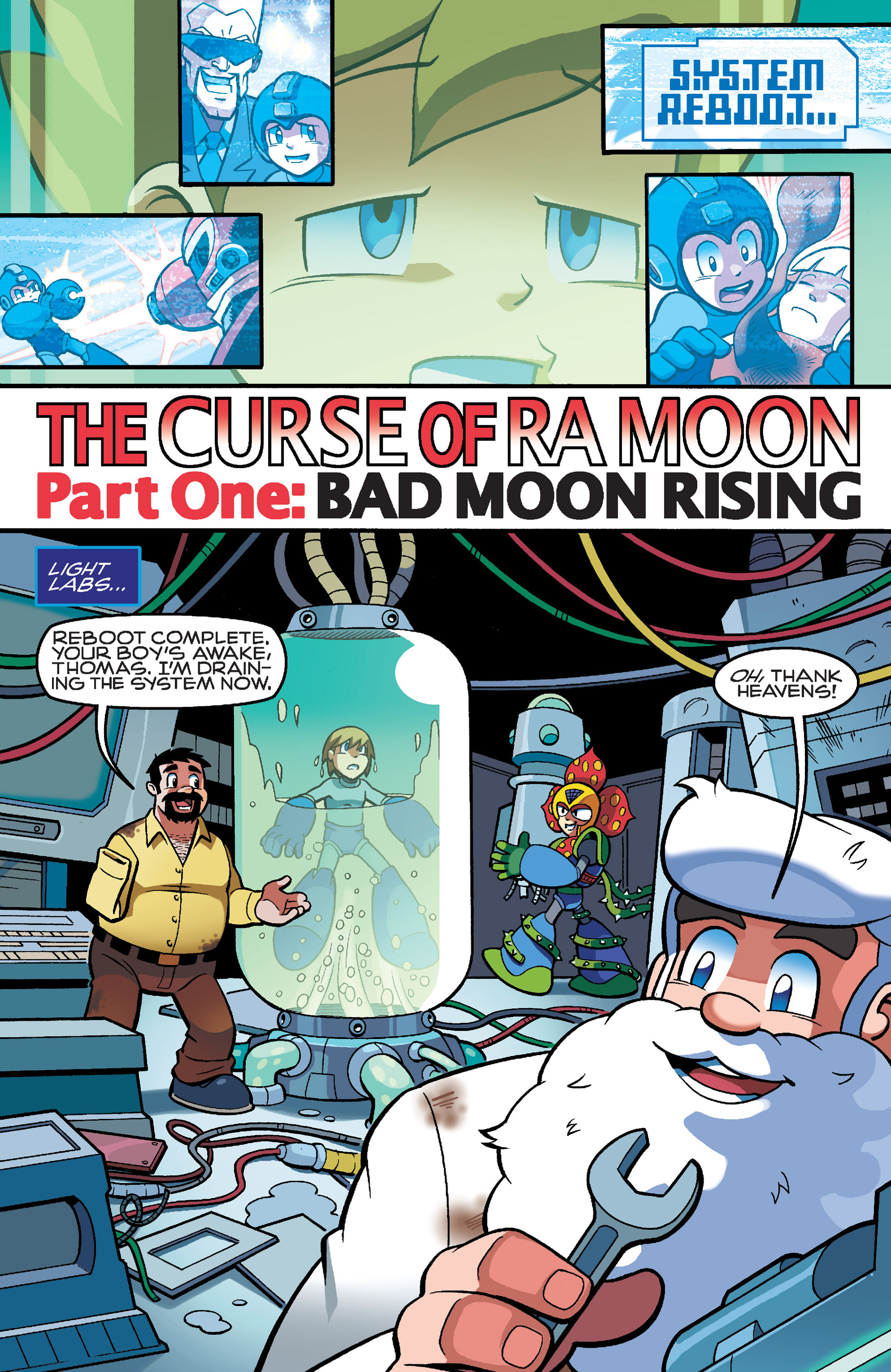 Read online Mega Man comic -  Issue # _TPB 7 - 10