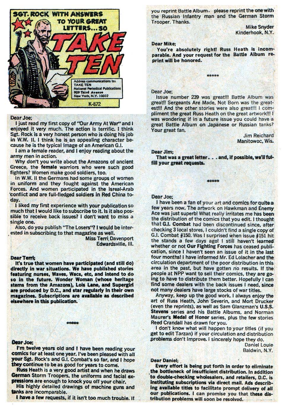 Read online Our Army at War (1952) comic -  Issue #244 - 47