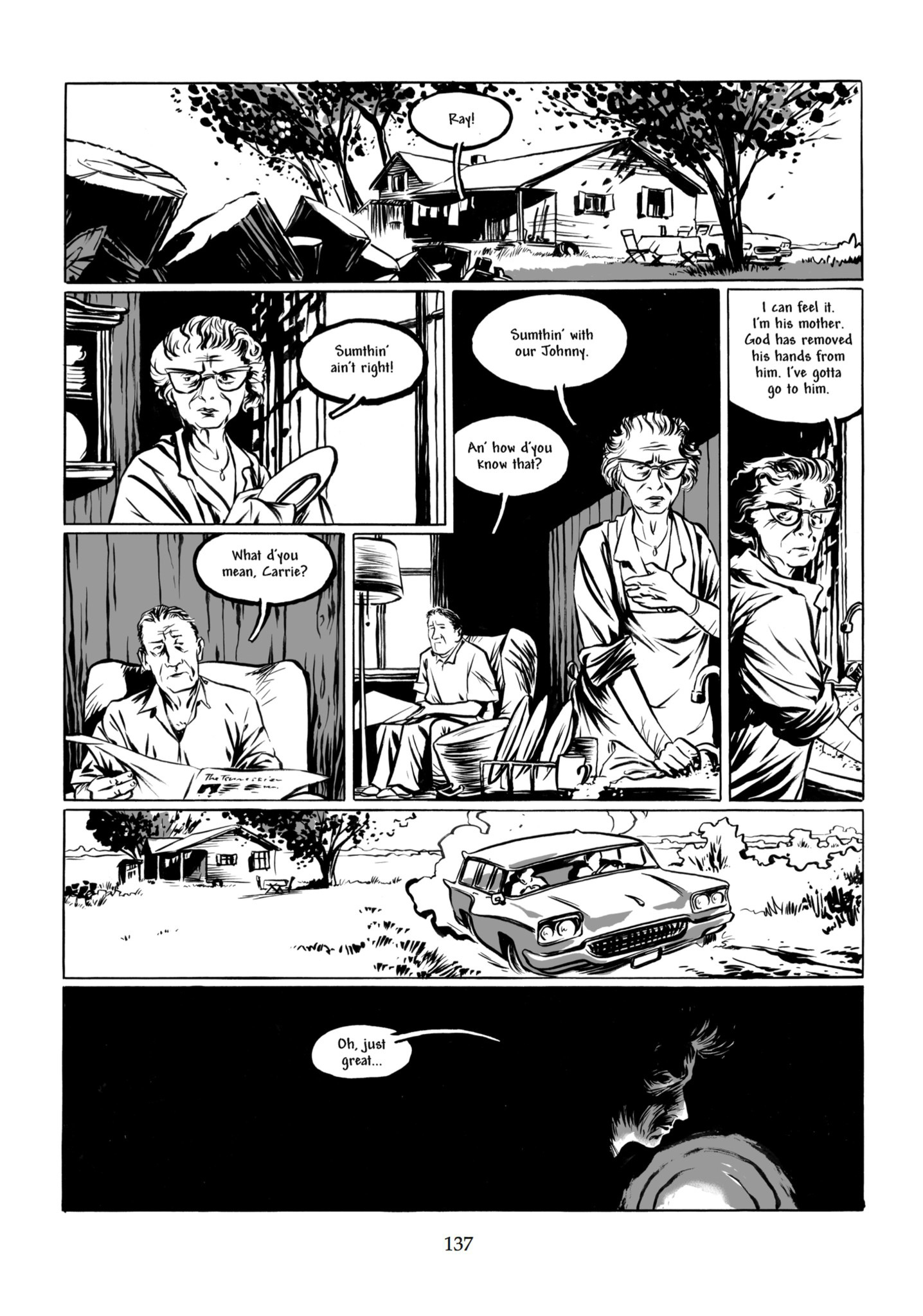 Read online Johnny Cash: I See a Darkness comic -  Issue # TPB - 133