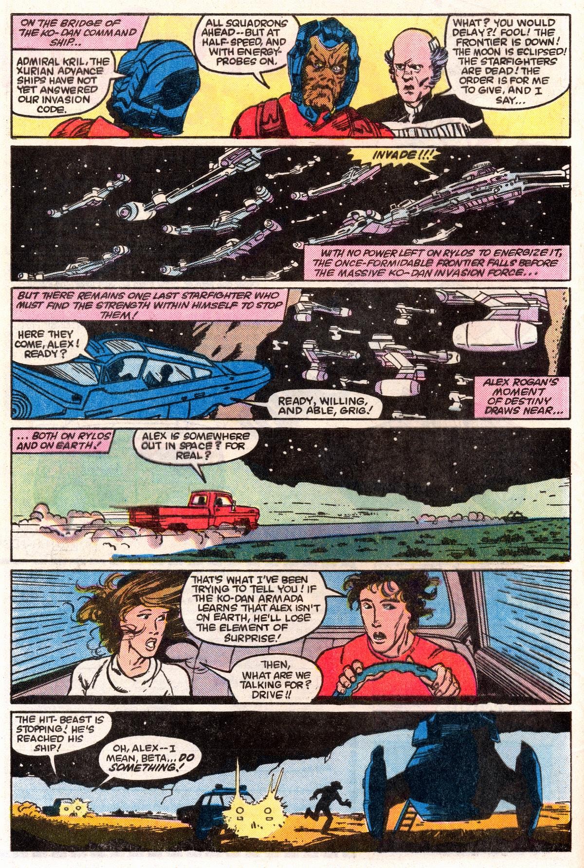 Read online The Last Starfighter comic -  Issue #3 - 6