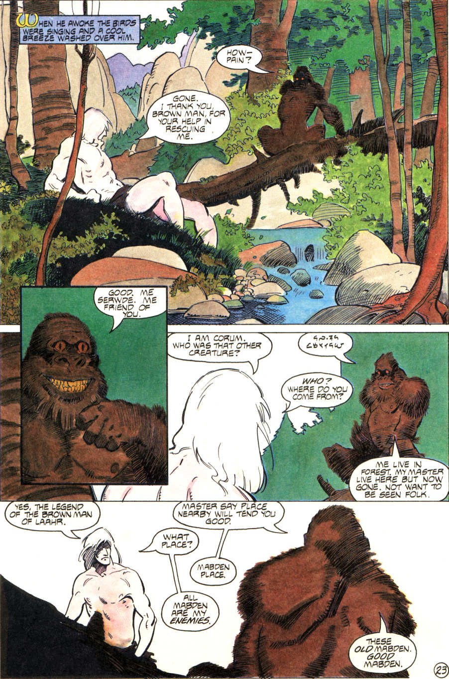 Read online The Chronicles of Corum comic -  Issue #1 - 25
