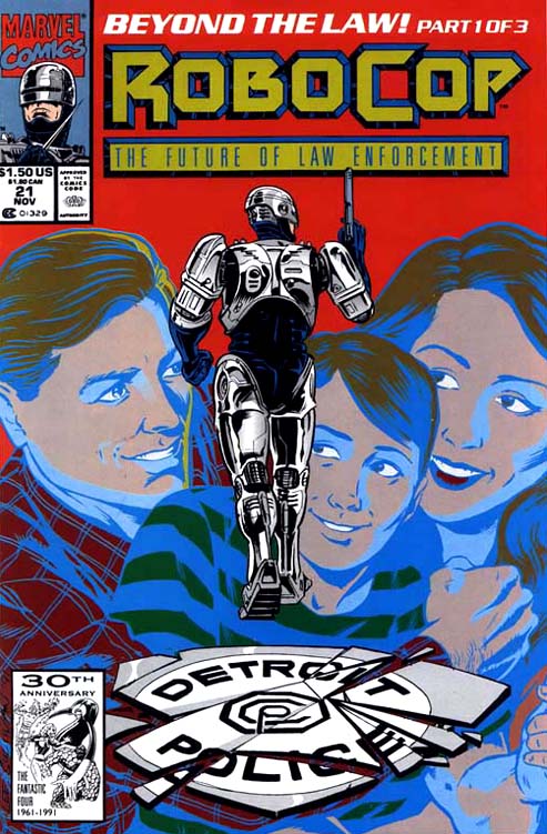 Read online Robocop (1990) comic -  Issue #21 - 1