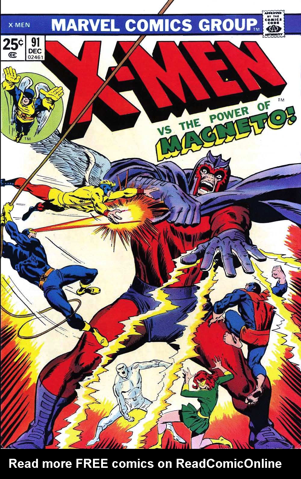 Read online Uncanny X-Men (1963) comic -  Issue #91 - 1