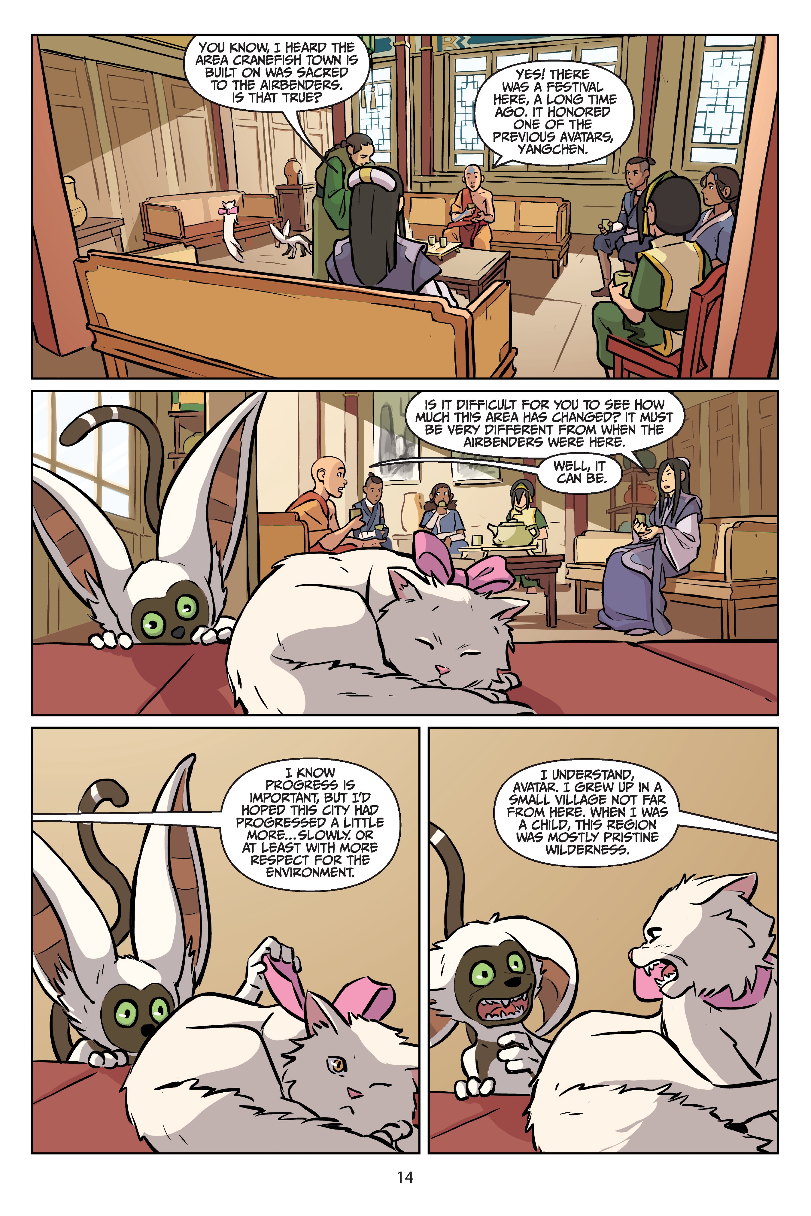 Read online Nickelodeon Avatar: The Last Airbender - Imbalance comic -  Issue # TPB 2 - 15