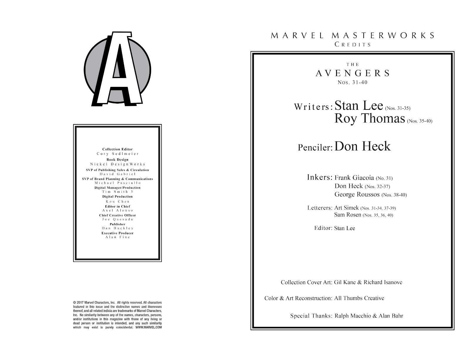 Marvel Masterworks: The Avengers issue TPB 4 (Part 1) - Page 3