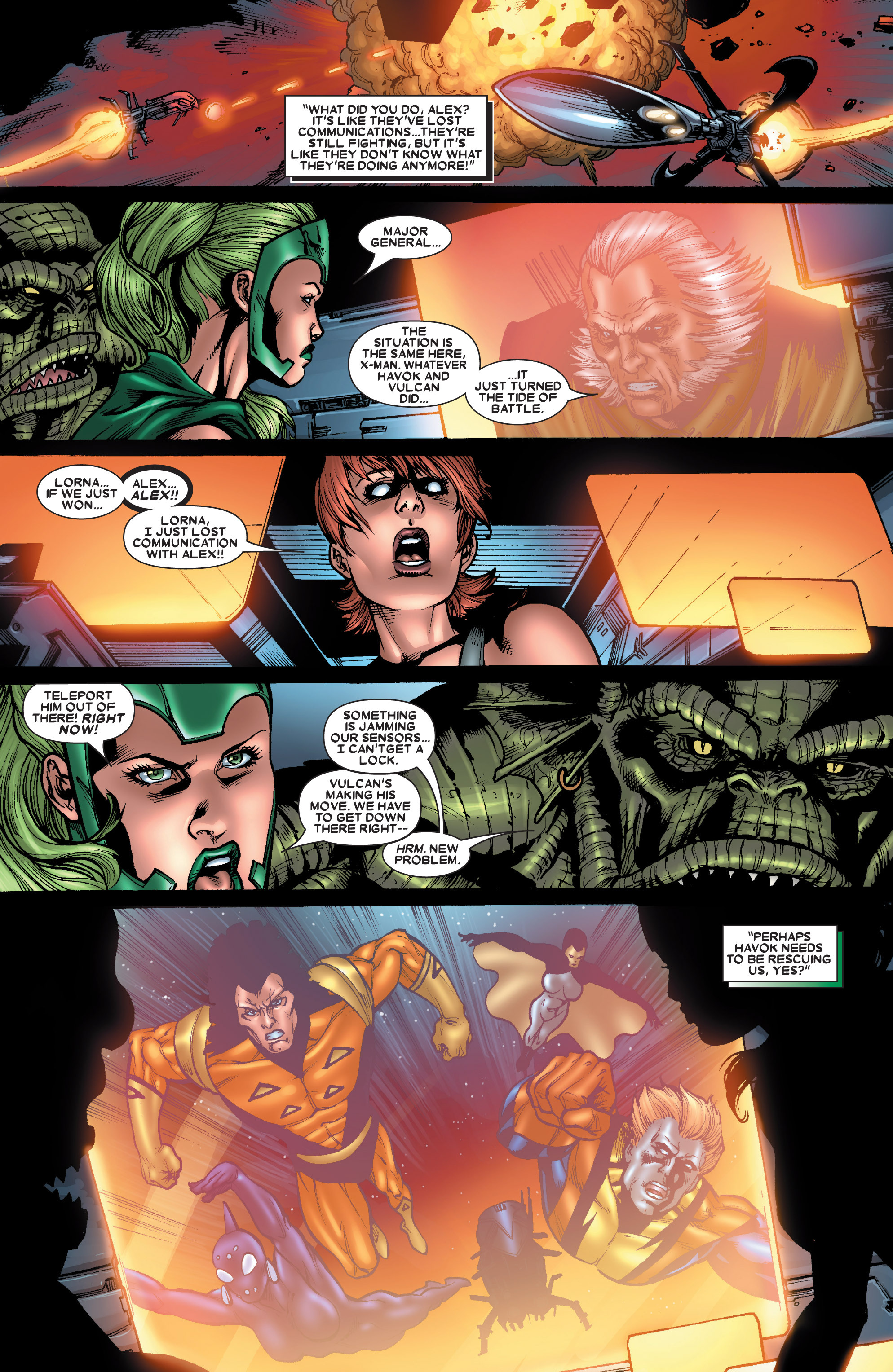 Read online X-Men: Emperor Vulcan comic -  Issue #4 - 22