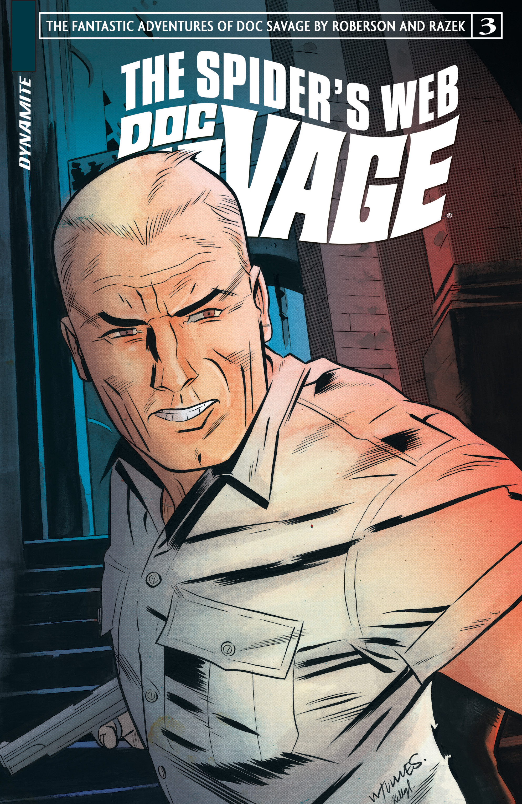 Read online Doc Savage: The Spider's Web comic -  Issue #3 - 1