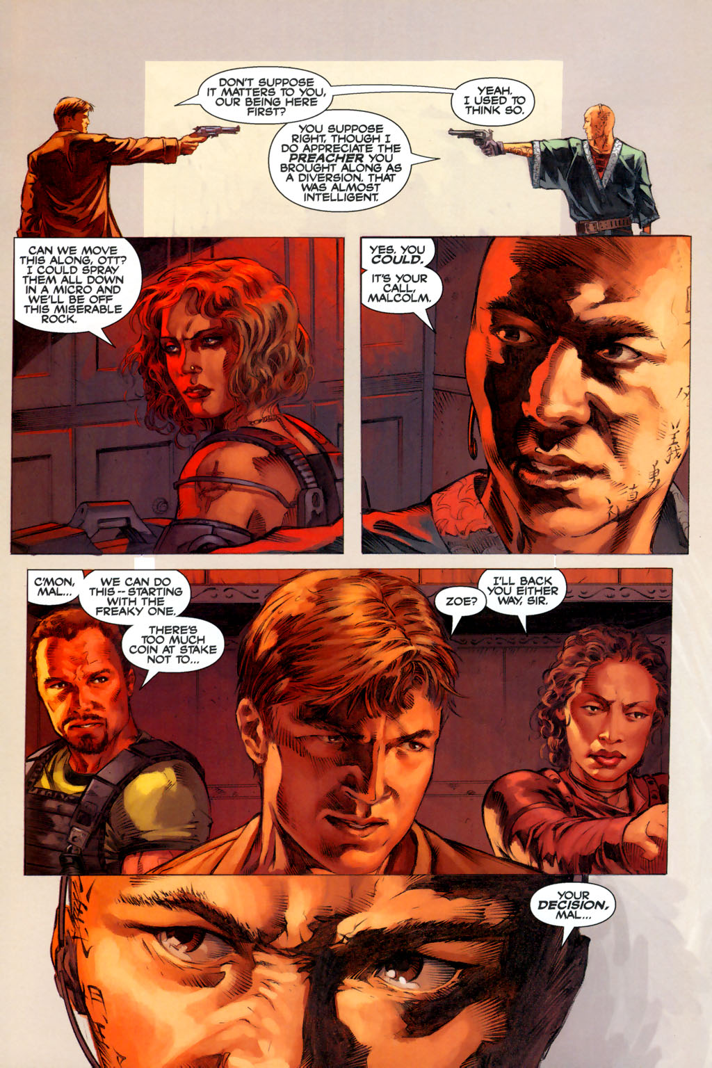 Read online Serenity comic -  Issue #1 - 8