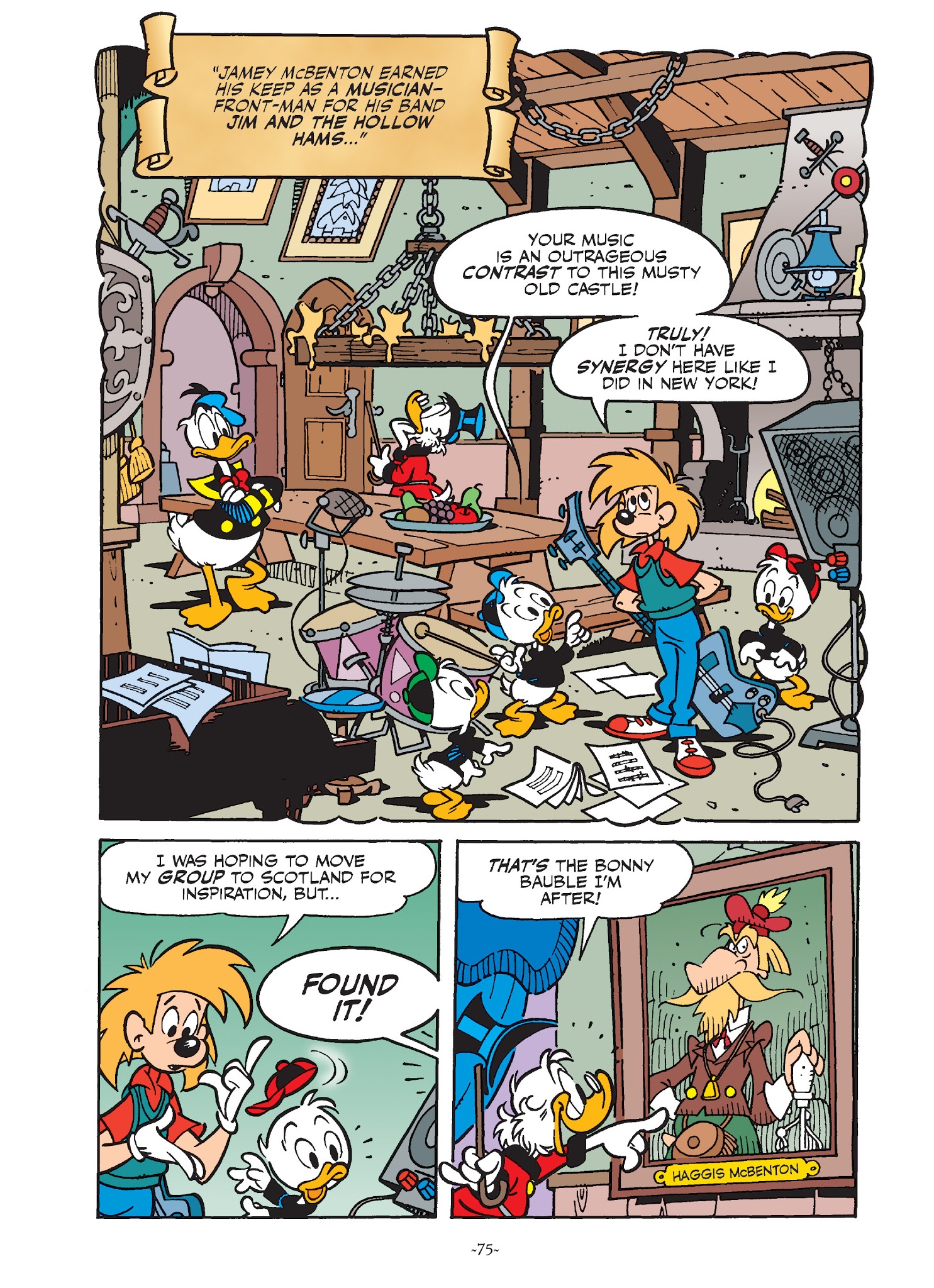 Read online Mickey and Donald: The Search For the Zodiac Stone comic -  Issue # TPB - 74