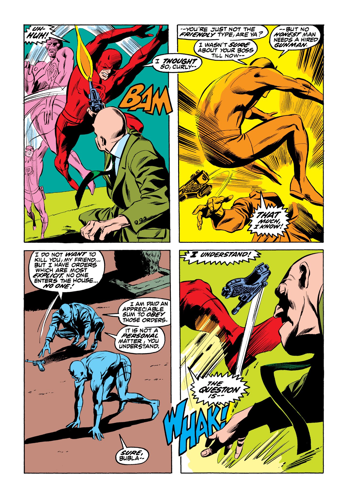 Read online Marvel Masterworks: Daredevil comic -  Issue # TPB 9 (Part 2) - 94