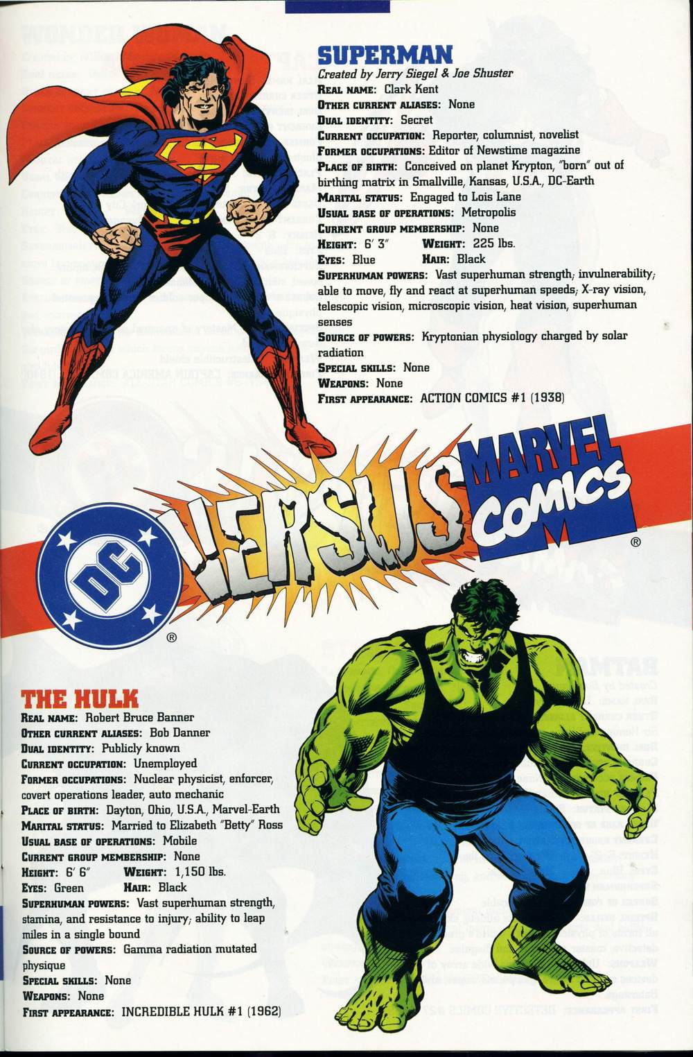 Read online DC vs. Marvel comic -  Issue #1 - 37