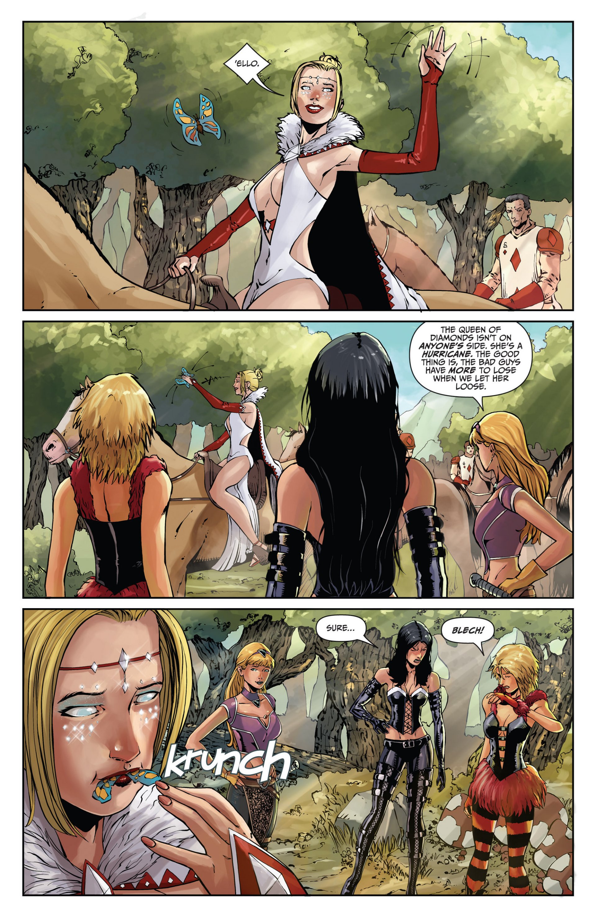 Read online Grimm Fairy Tales presents Wonderland comic -  Issue #24 - 8