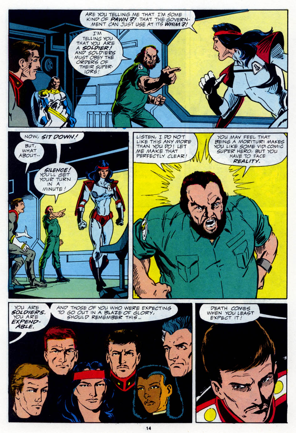 Read online Strikeforce: Morituri comic -  Issue #23 - 16