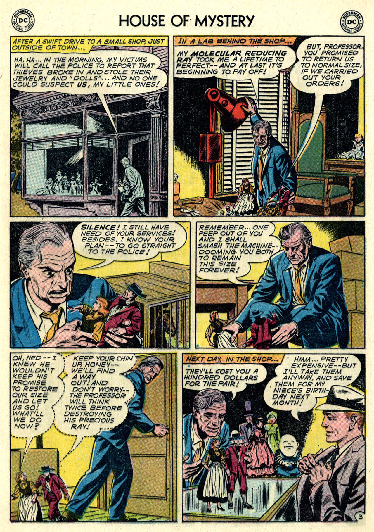 Read online House of Mystery (1951) comic -  Issue #112 - 5