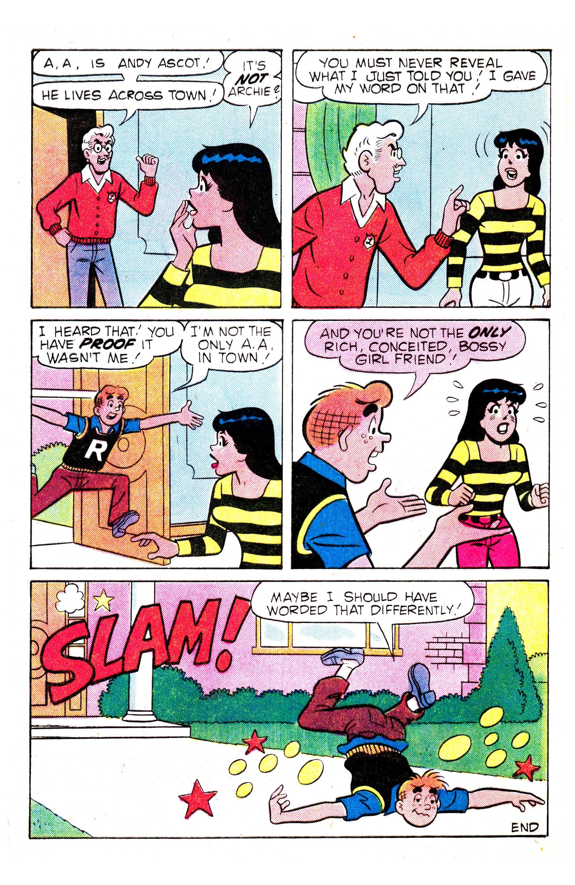 Read online Archie (1960) comic -  Issue #295 - 7