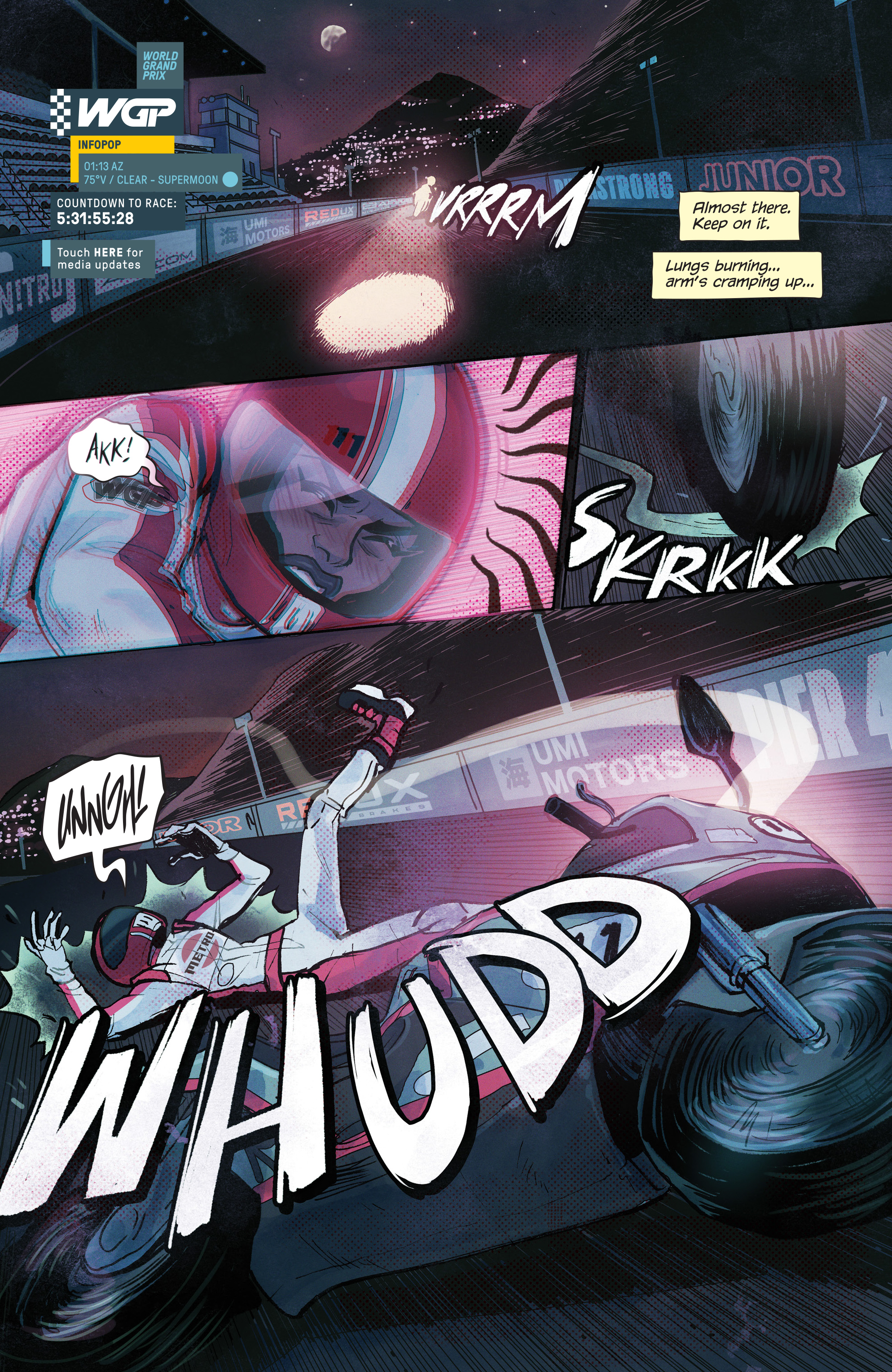 Read online Motor Crush comic -  Issue #3 - 3