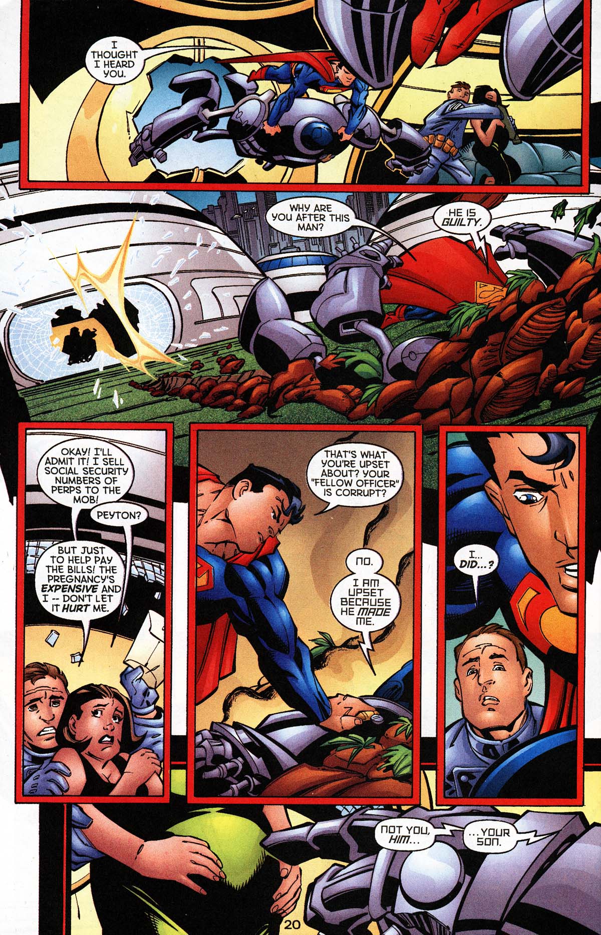 Read online Superman (1987) comic -  Issue #190 - 21