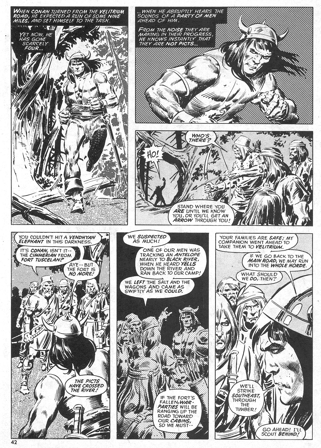 Read online The Savage Sword Of Conan comic -  Issue #27 - 42
