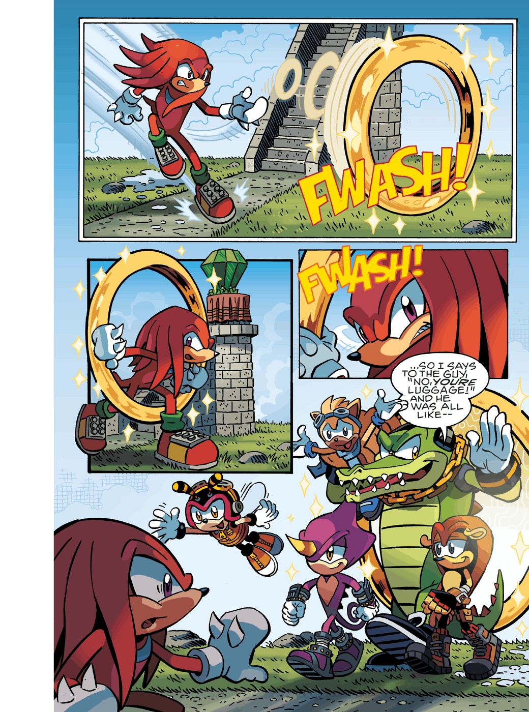 Read online Sonic Super Digest comic -  Issue #5 - 112