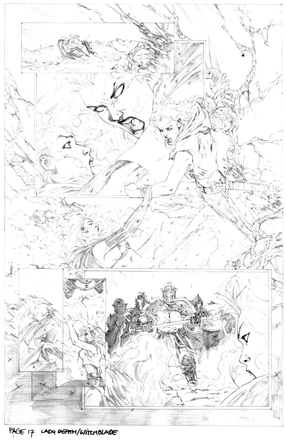 Read online Lady Death/Medieval Witchblade comic -  Issue # _Preview - 16