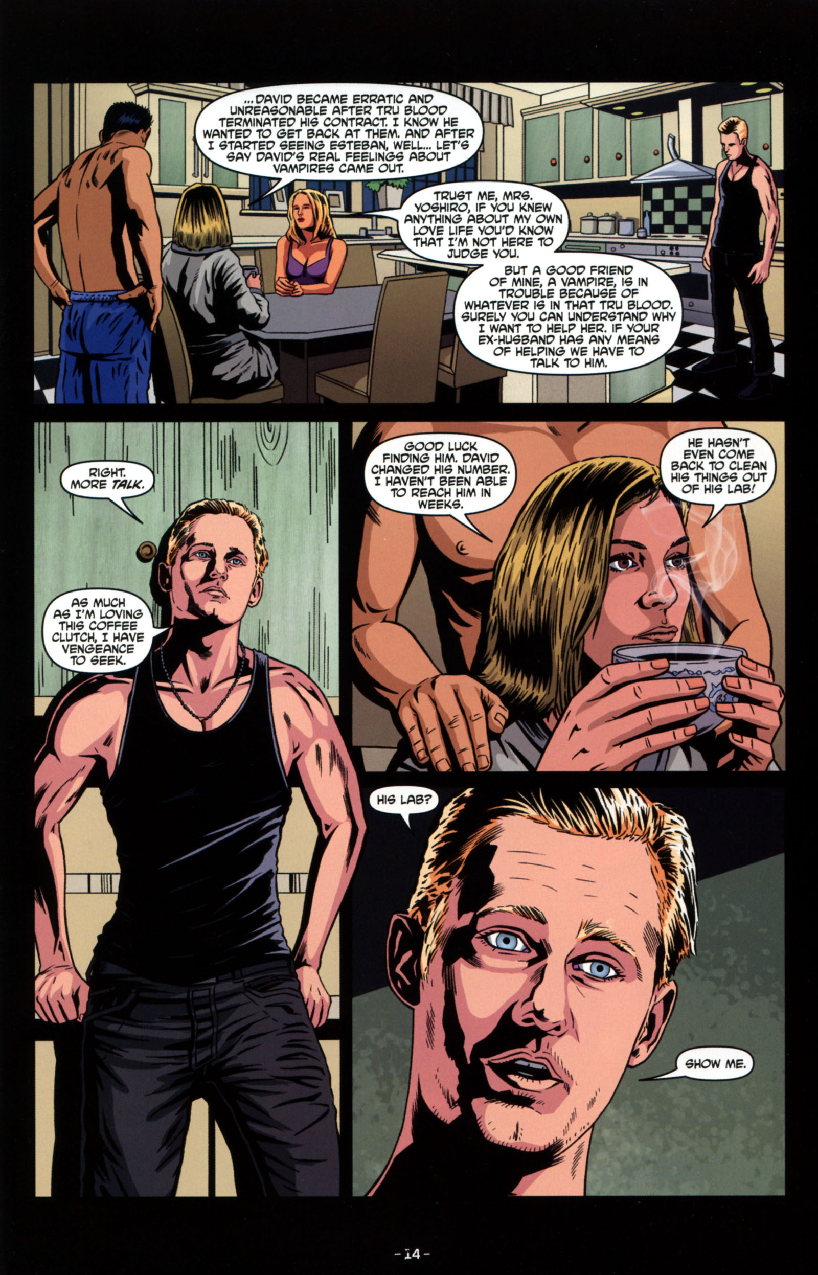 Read online True Blood: Tainted Love comic -  Issue #4 - 16