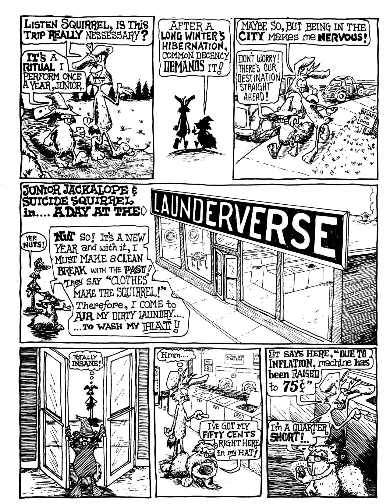 Read online Junior Jackalope comic -  Issue #1 - 3