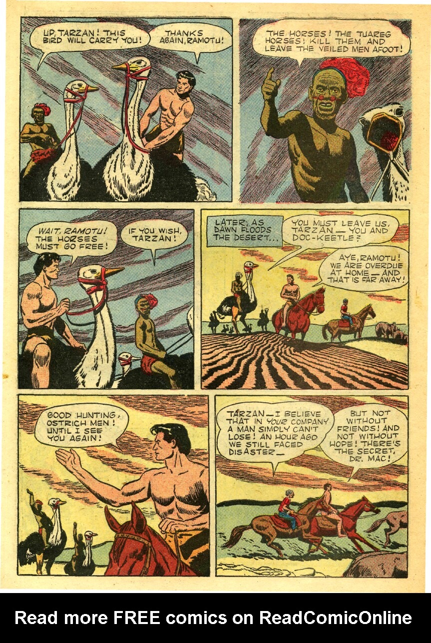 Read online Tarzan (1948) comic -  Issue #56 - 18