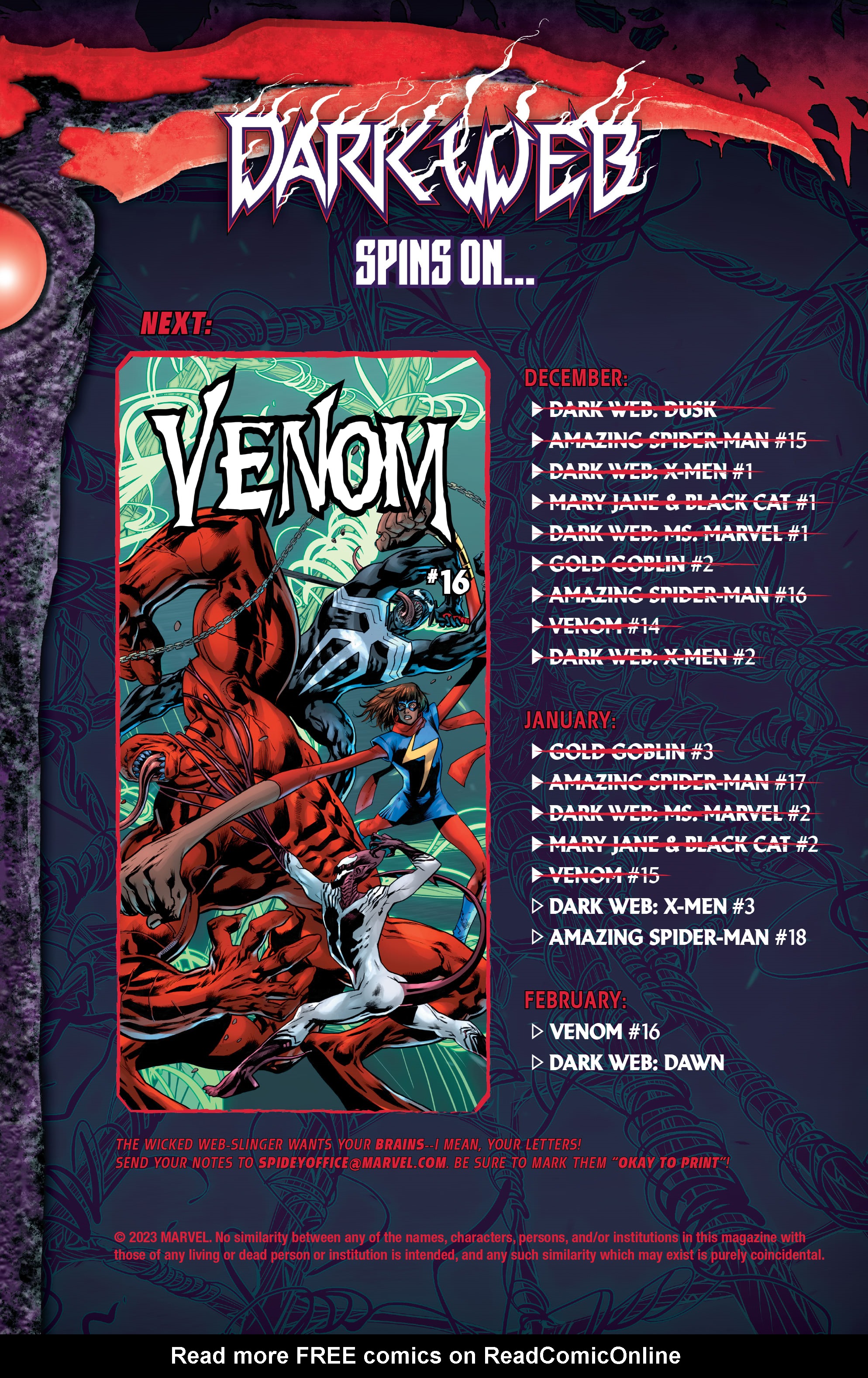 Read online Venom (2021) comic -  Issue #15 - 23