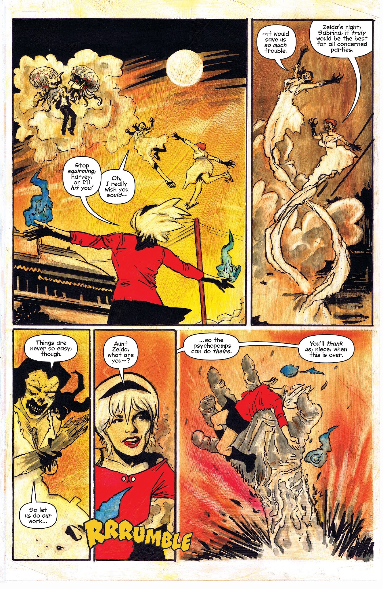 Read online Chilling Adventures of Sabrina comic -  Issue #8 - 20