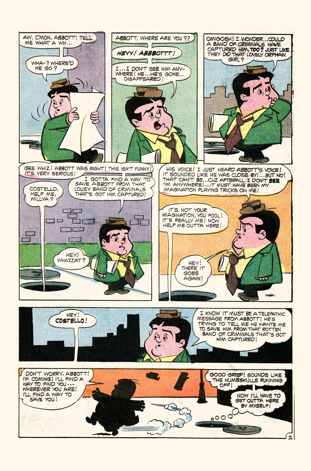 Read online Abbott & Costello comic -  Issue #2 - 13