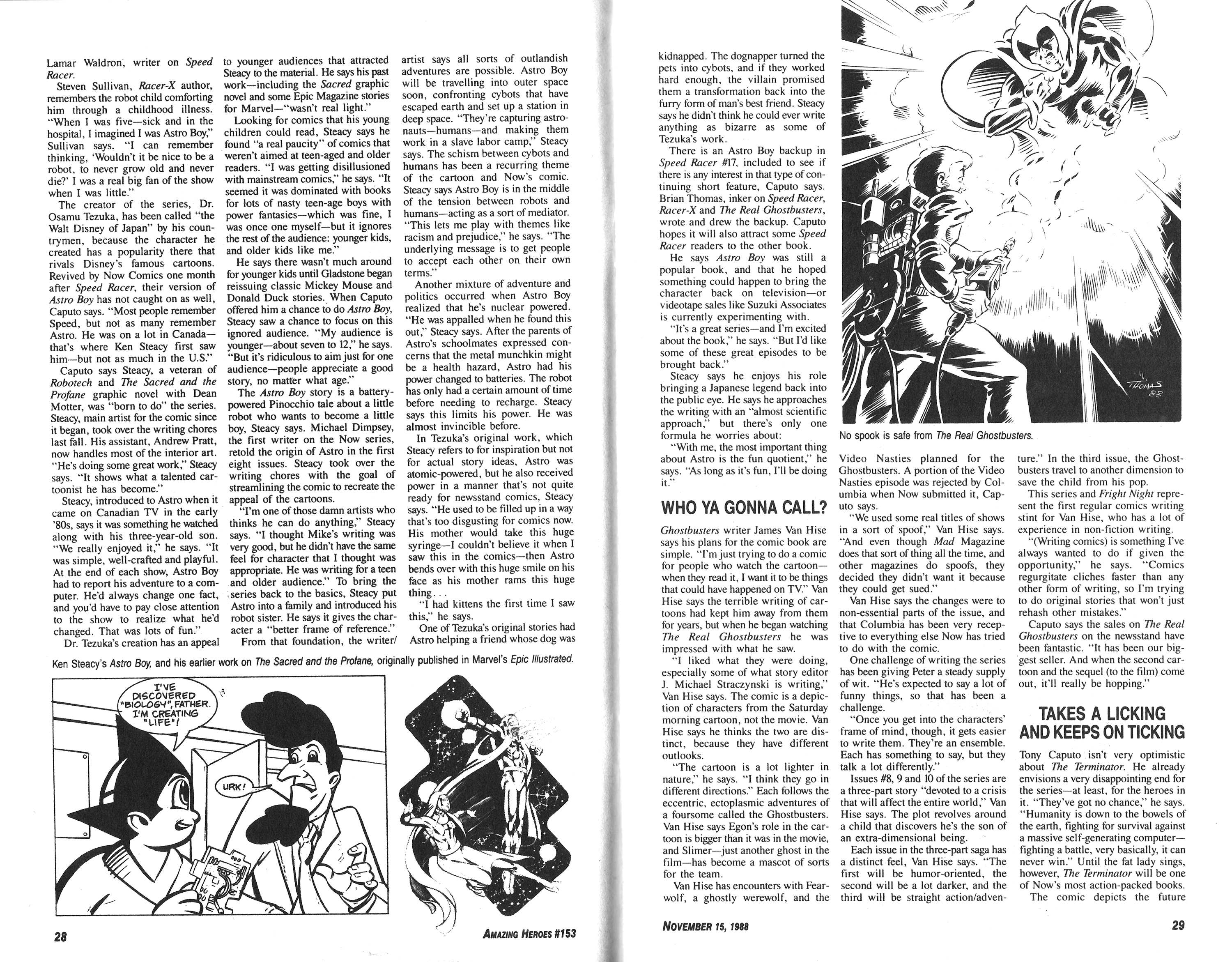 Read online Amazing Heroes comic -  Issue #153 - 15