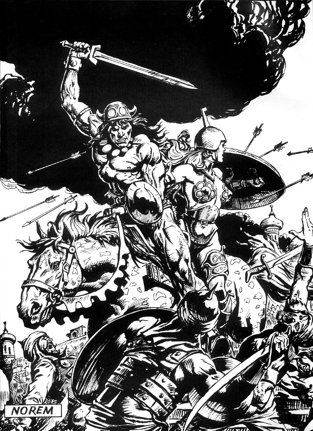 Read online The Savage Sword Of Conan comic -  Issue #94 - 2