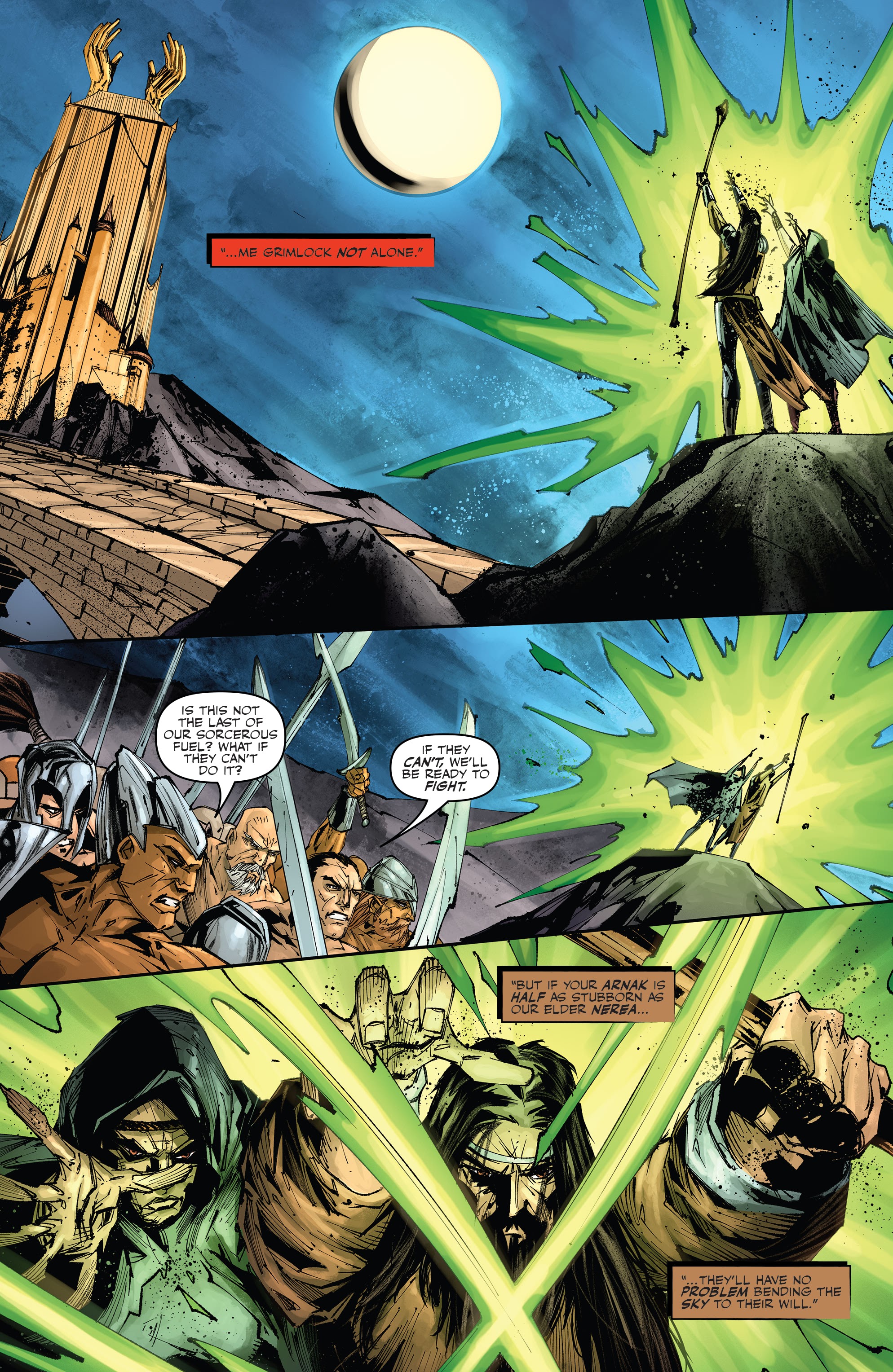 Read online Transformers: King Grimlock comic -  Issue #4 - 14