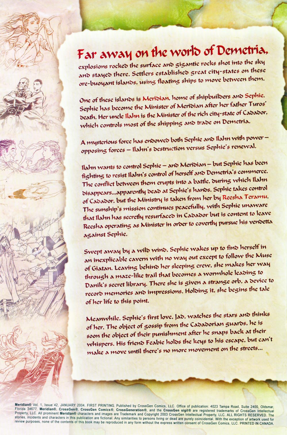 Read online Meridian comic -  Issue #42 - 2