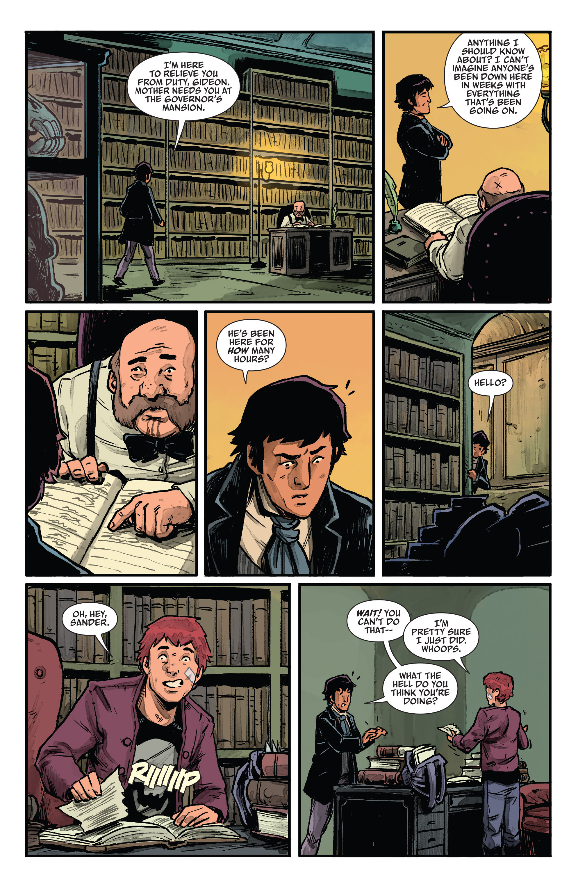 Read online The Woods comic -  Issue #21 - 23