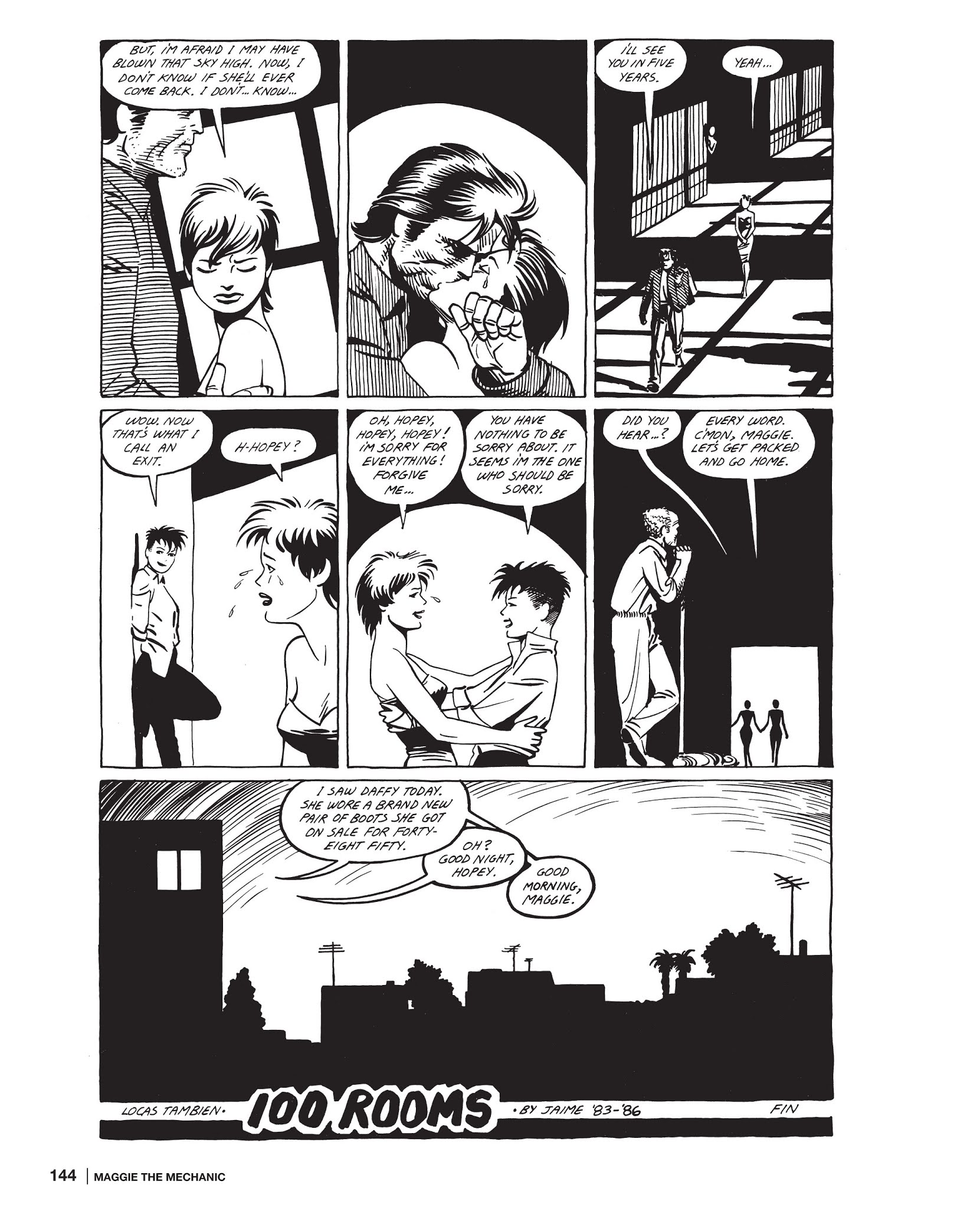 Read online Maggie the Mechanic: The Love & Rockets Library - Locas comic -  Issue # TPB (Part 2) - 45