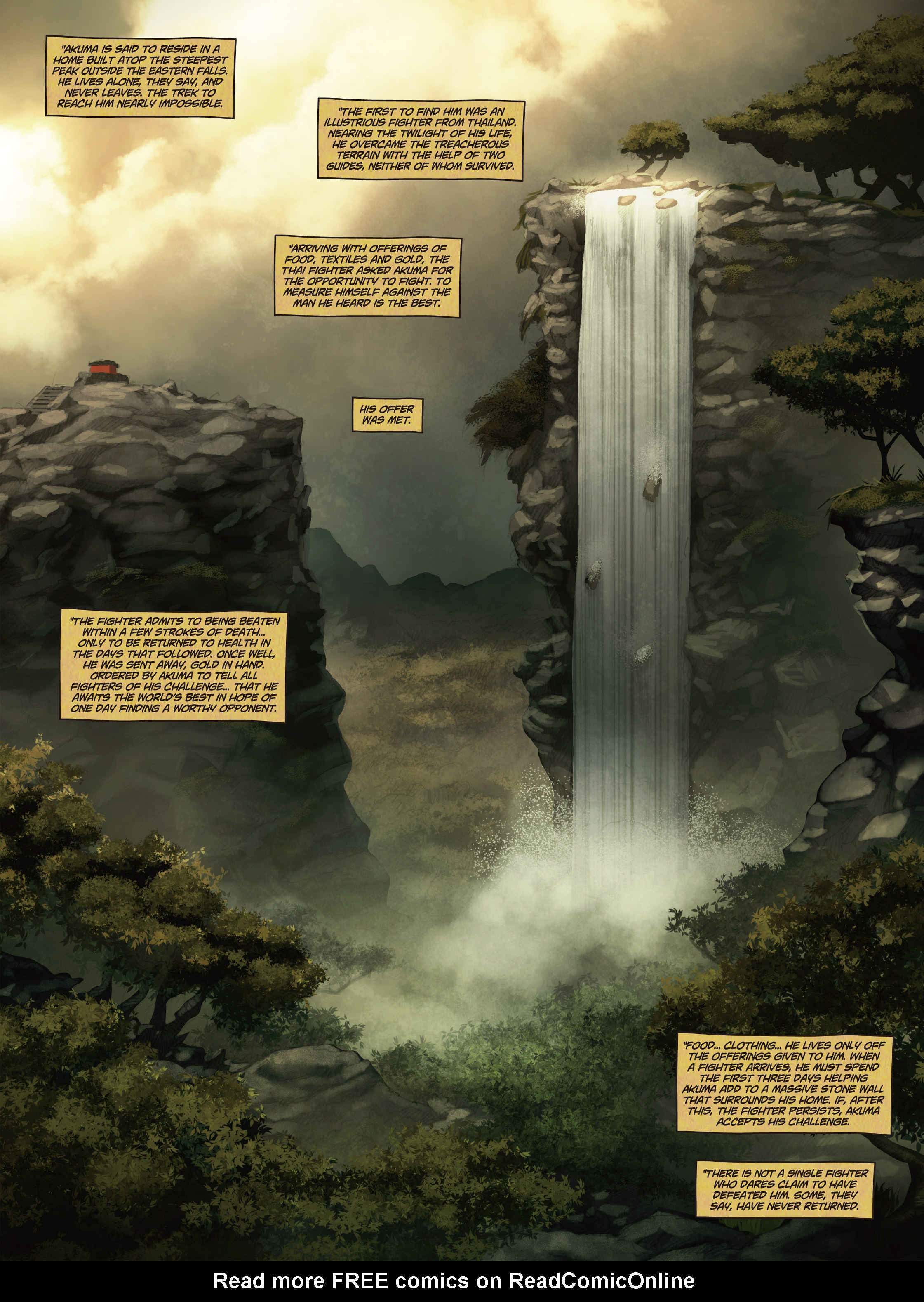 Read online Street Fighter Origins: Akuma comic -  Issue # Full - 82