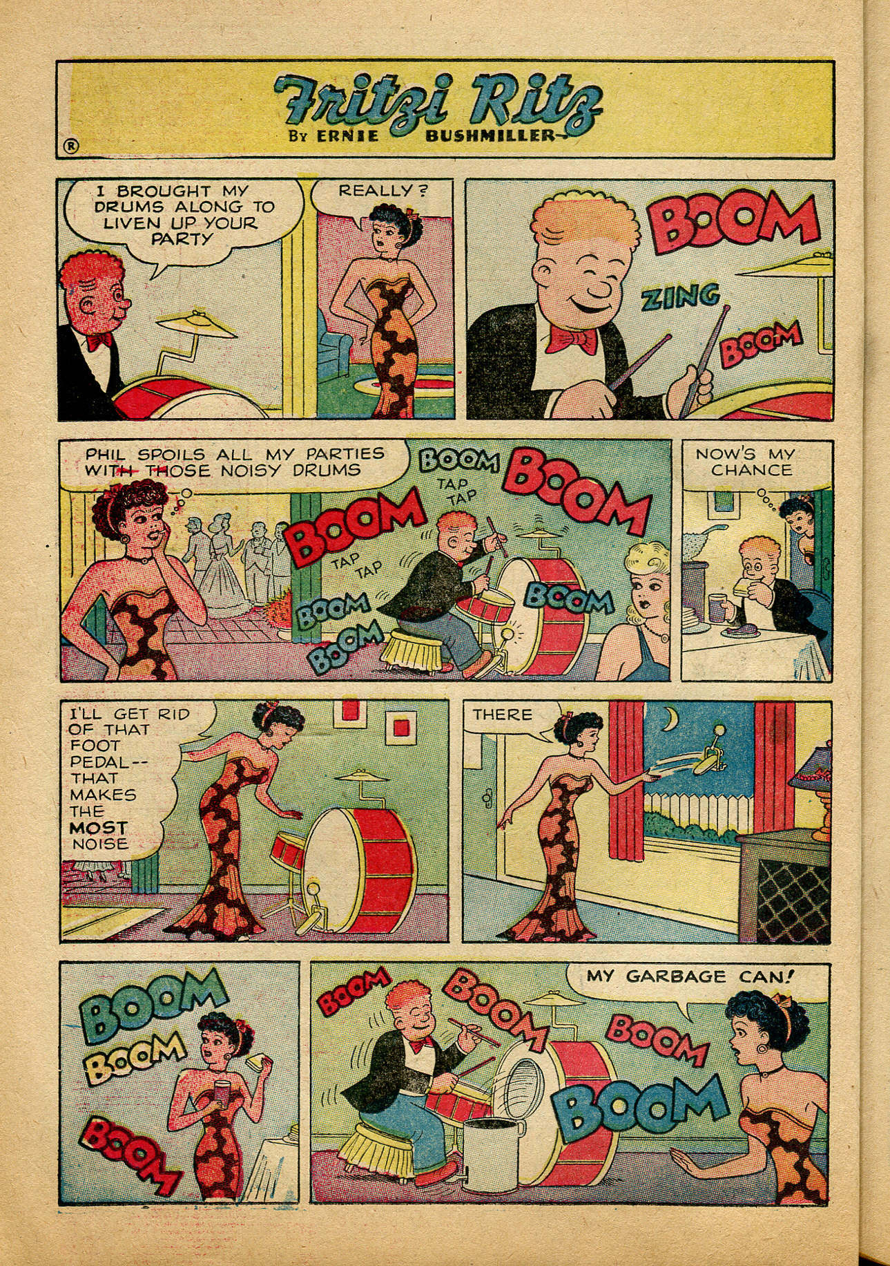 Read online Fritzi Ritz (1953) comic -  Issue #40 - 12