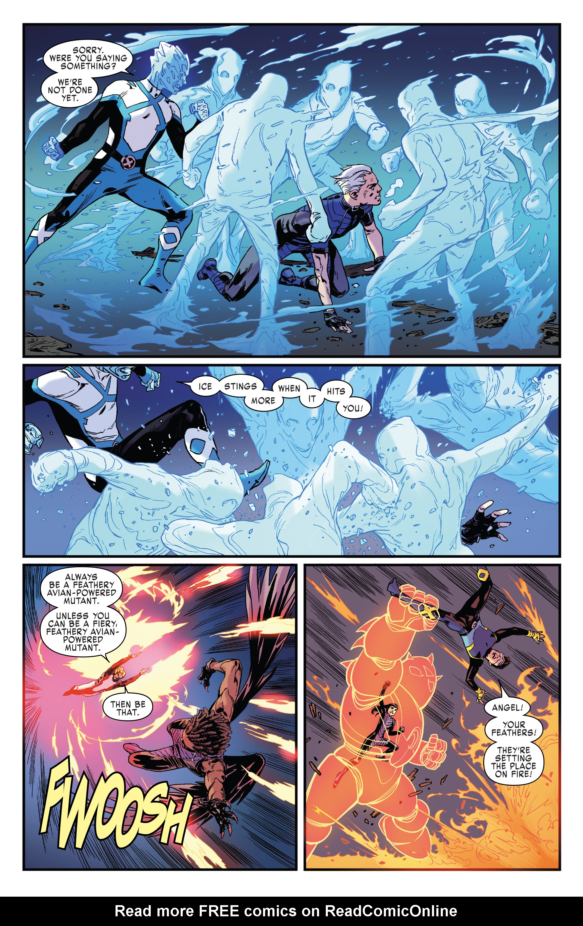 Read online X-Men: Blue comic -  Issue #5 - 7