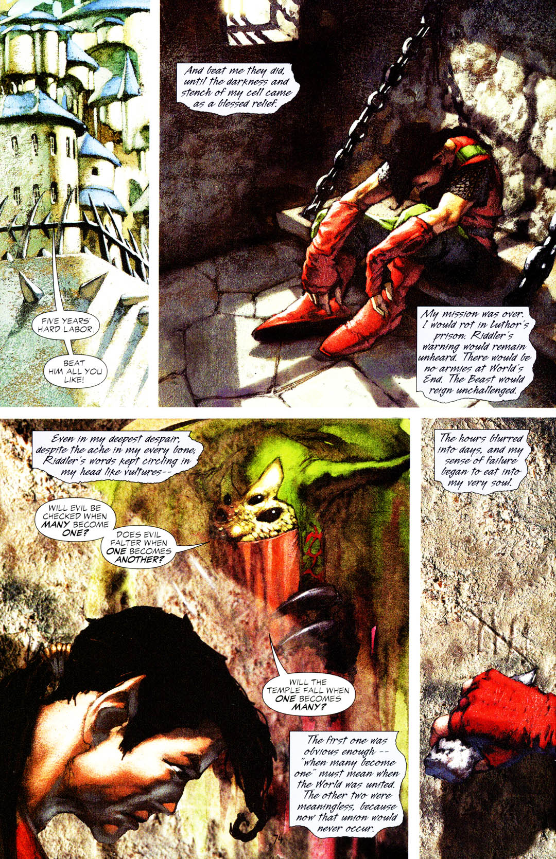 Read online JLA: Riddle of the Beast comic -  Issue # Full - 74