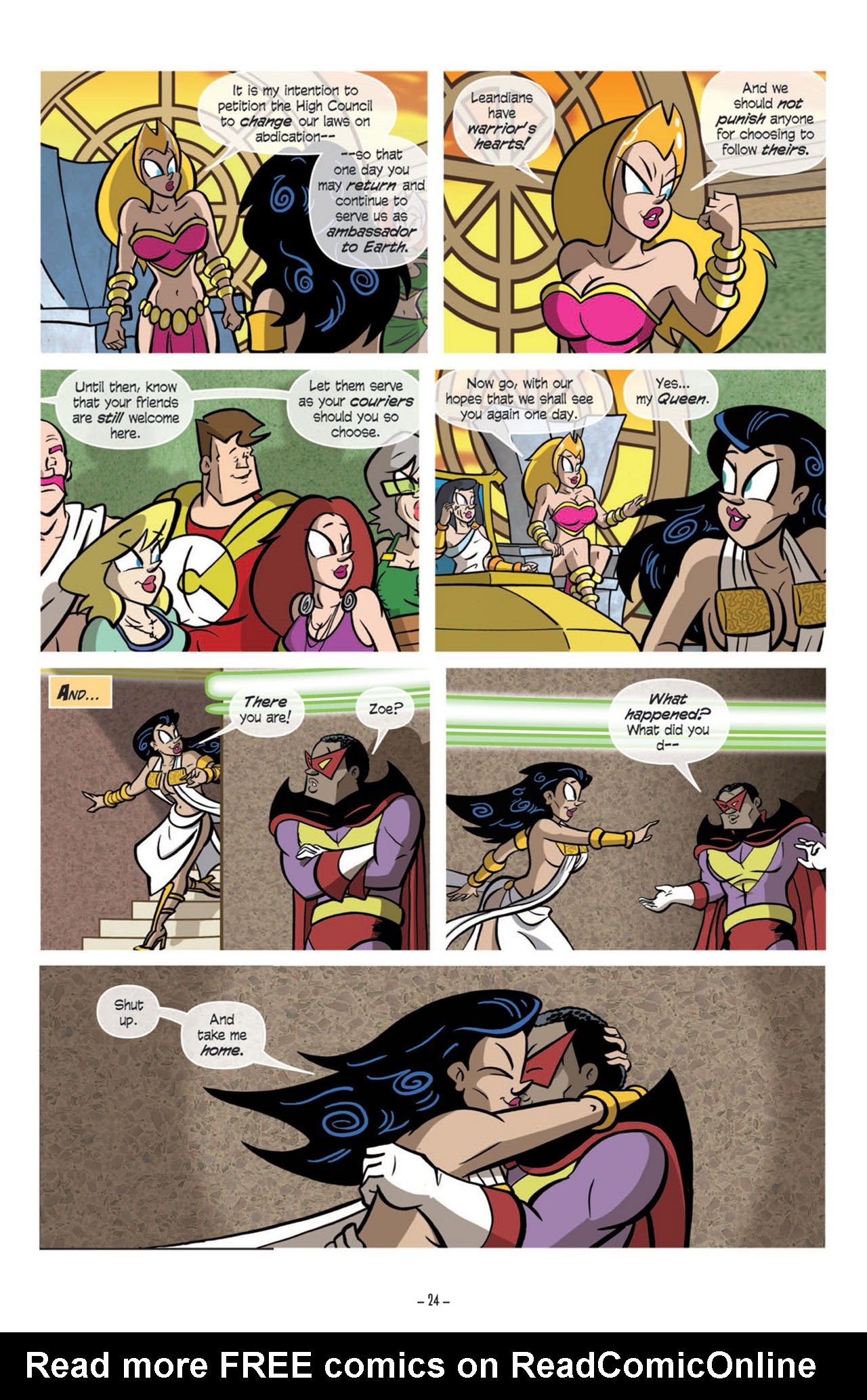 Read online Love and Capes: What to Expect comic -  Issue #5 - 26