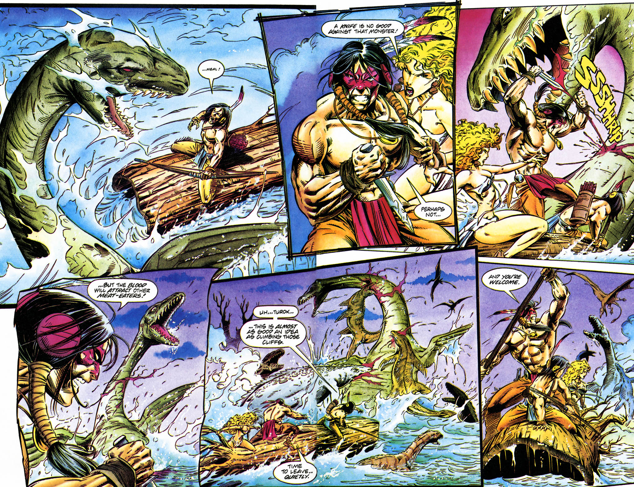 Read online Turok, Dinosaur Hunter (1993) comic -  Issue #35 - 9