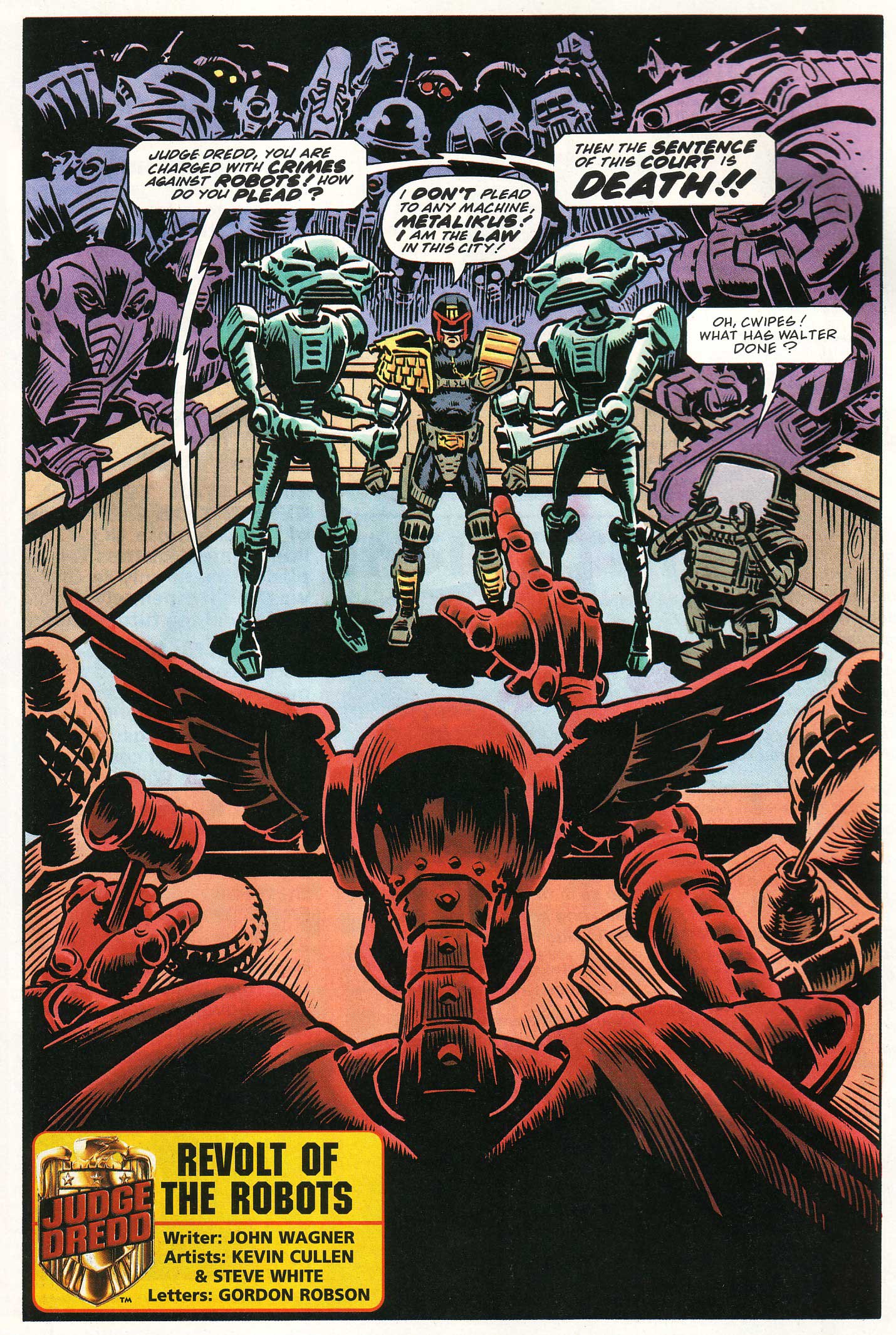 Read online Judge Dredd Lawman of the Future comic -  Issue #7 - 4