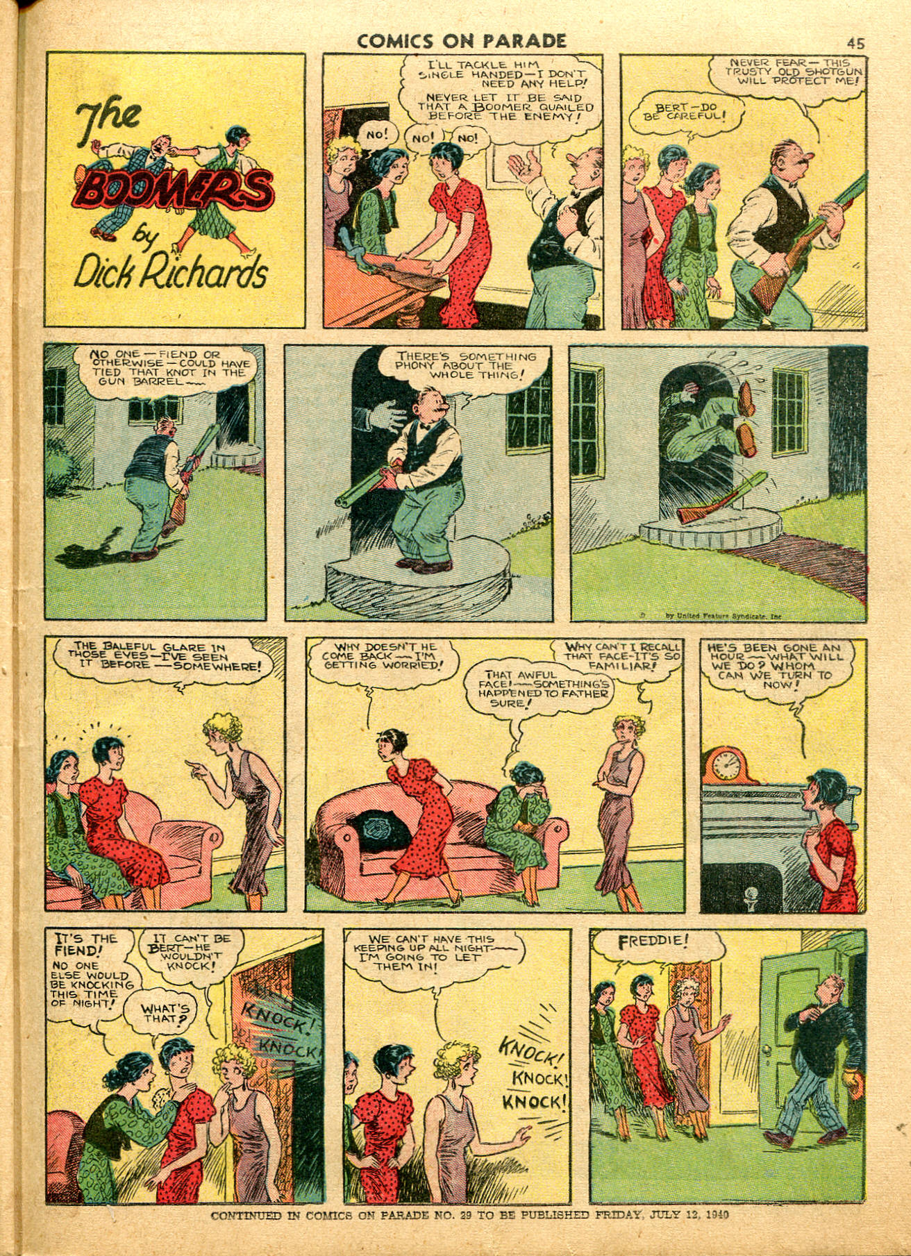 Read online Comics on Parade comic -  Issue #28 - 47