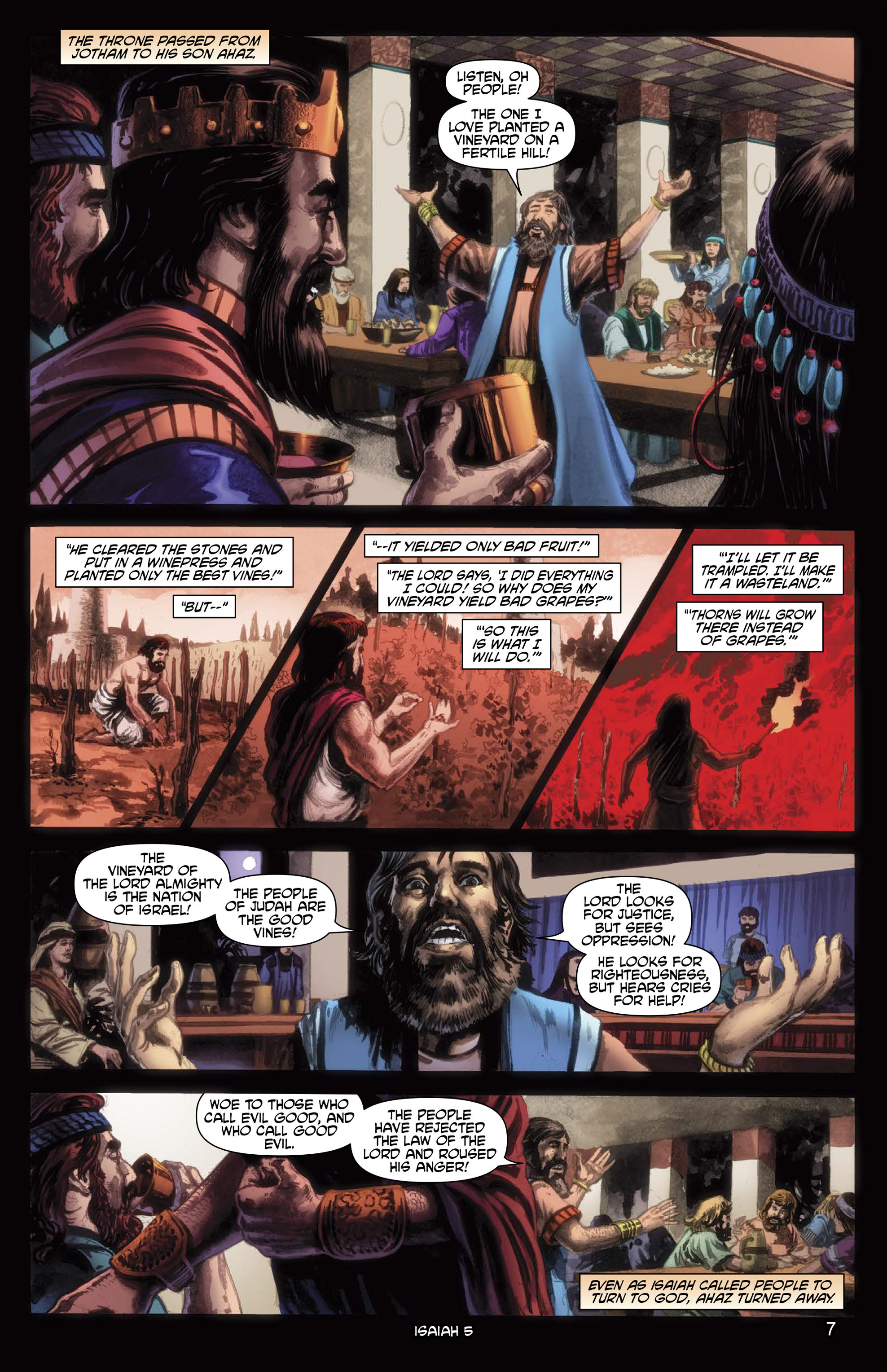 Read online The Kingstone Bible comic -  Issue #8 - 11